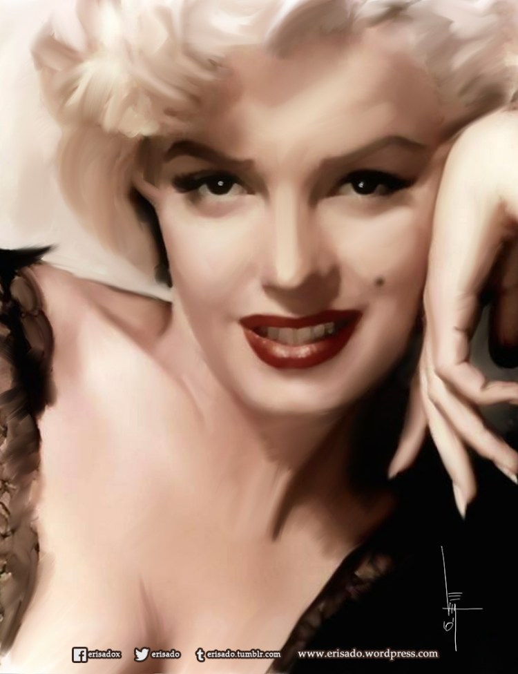 Marilyn-Monroe-digital-art-erisado